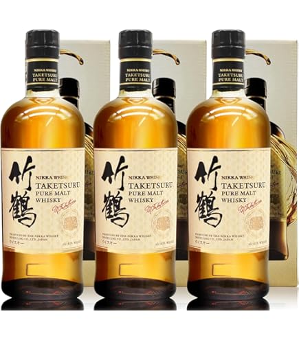 Amazon.co.jp: 竹鶴 &余市&宮城峡 ニッカウイスキー700ml×3本セット